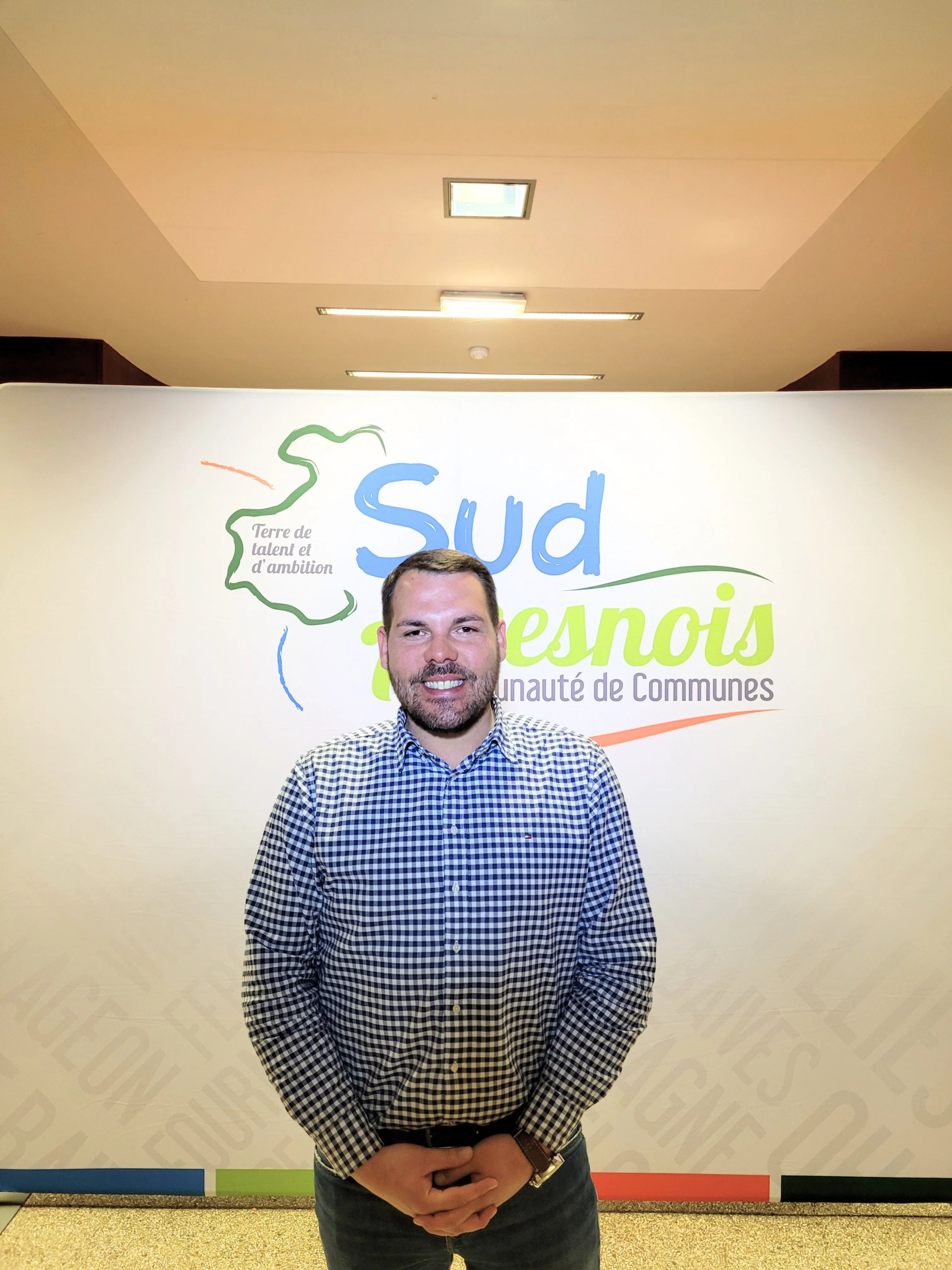 Portrait de Maxence SIMPERE, membre titulaire du Conseil Communautaire