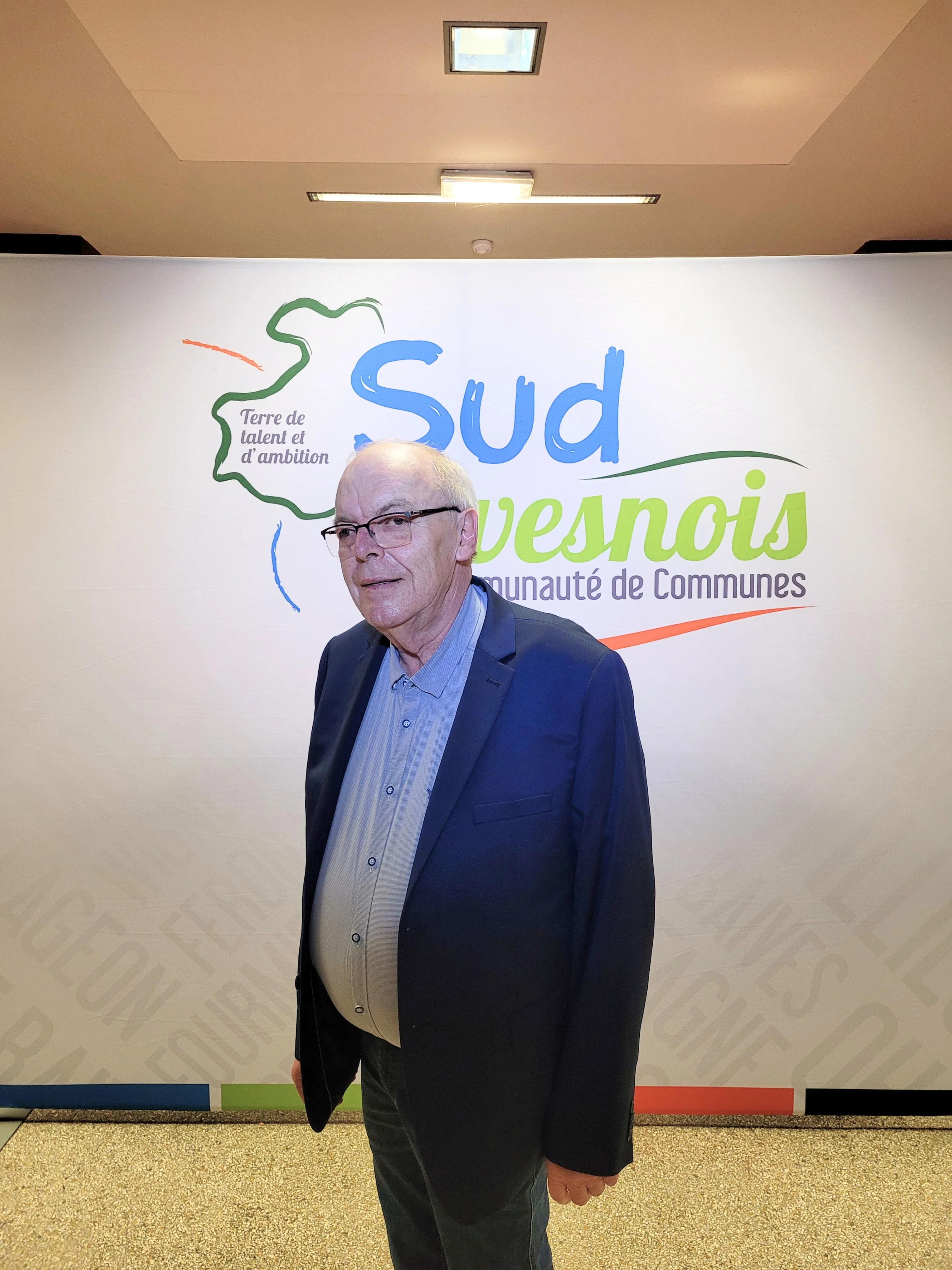 Portrait de Philippe VIEVILLE, membre titulaire du Conseil Communautaire
